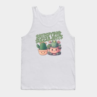 Gardening - Satisfying succulents Tank Top